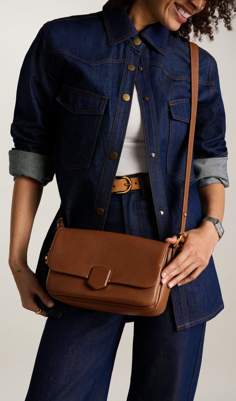 Brenna Leather Belt Bag